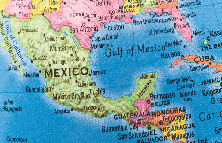Central America regional eSIM coverage