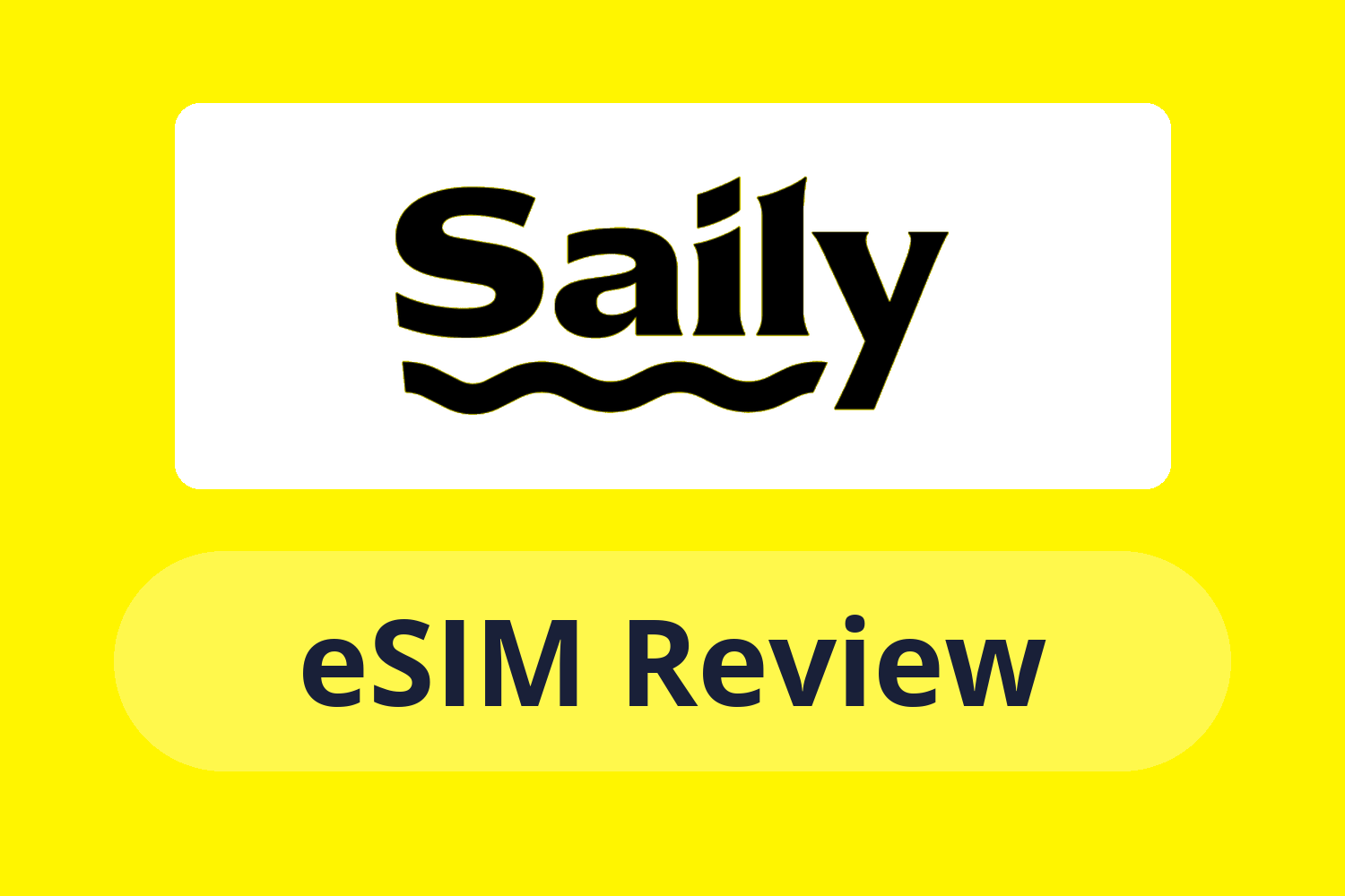 Saily review banner