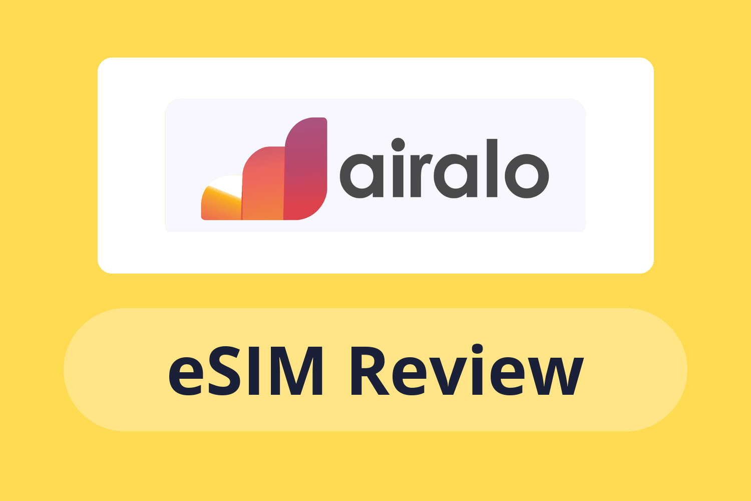 Airalo review banner