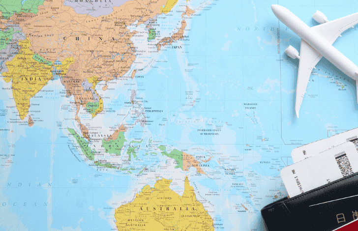 Asia Pacific regional eSIM coverage